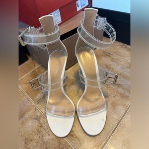 Gianvito Rossi transparent sandal